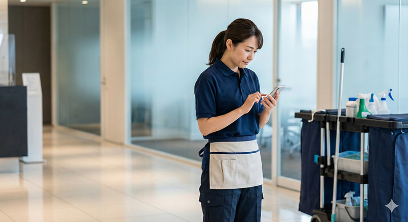 点検・報告業務のイメージ